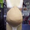 After the belly had been shaped and properly stuffed, it was then covered in a layer of nude cotton spandex.
